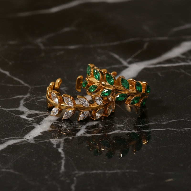 Bague feuille