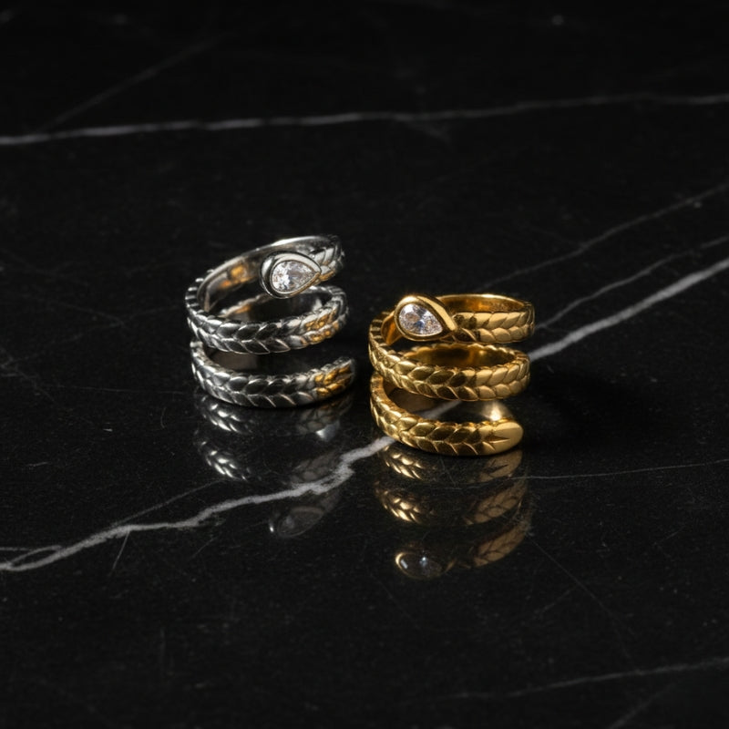 Bague serpent