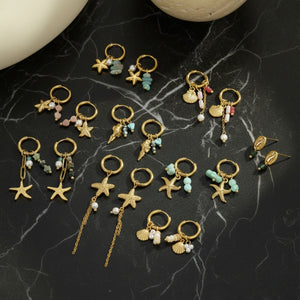Boucles d'oreilles 'Déa'