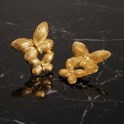 Boucles d'oreilles papillon