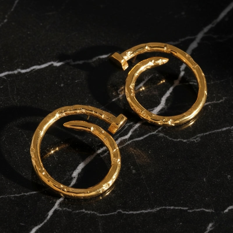 Boucles d'oreilles créoles originales