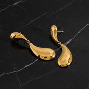 Boucles d'oreilles gouttes pendantes