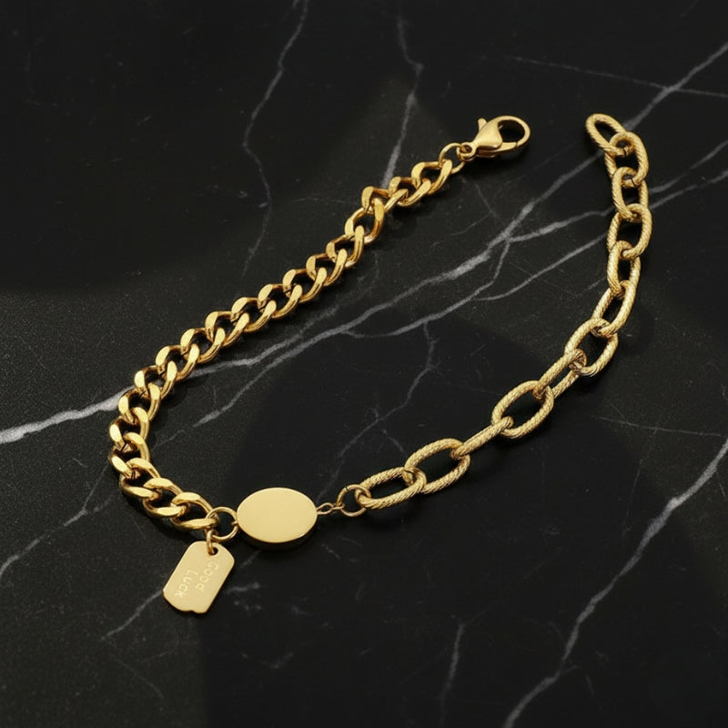 Bracelet maille fantaisie