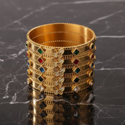 Bracelet jonc coloré