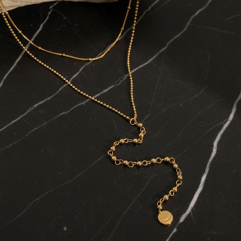 Collier sautoir fantaisie