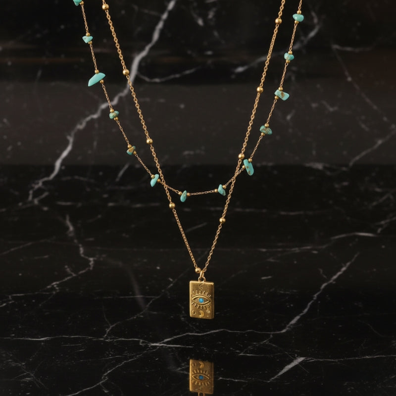 Collier fantaisie boheme