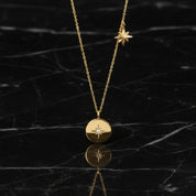 collier fantaisie perles noires