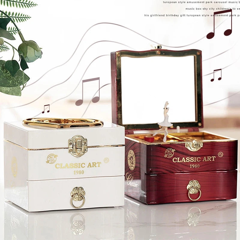 Boîte à bijoux musicale