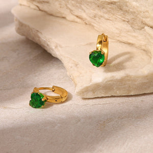 Boucles d'oreilles dormeuses fille or