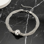 Collier chaines fines