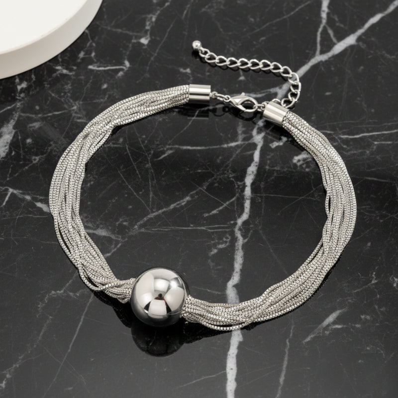 Collier chaines fines